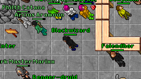 Blackwizard on screen