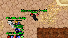 Blackmagic Druid on screen