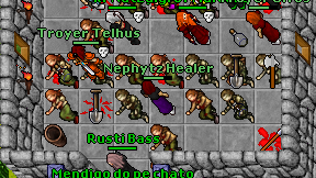 Nephytz Healer on screen