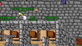Azy on screen
