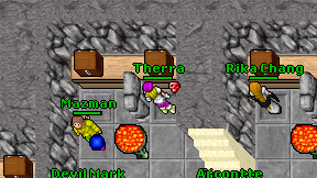 Therra on screen