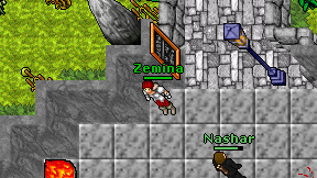 Zemina on screen