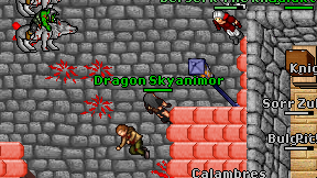 Dragon Skyanimor on screen