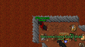 Phyxen on screen