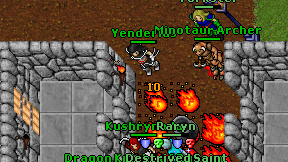 Yenderius on screen
