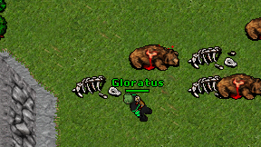 Gloratus on screen