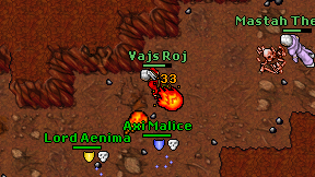 Vajs Roj on screen