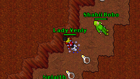 Lady Venly on screen