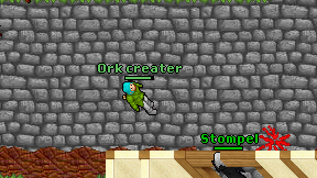 Ork creater on screen