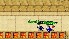 Sarut the flame on screen