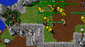 Dark Ryosuke on screen