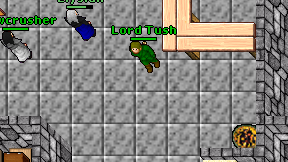 Lord Tush on screen