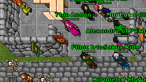 Flinic Irios on screen