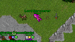 Lord Sorccerer on screen