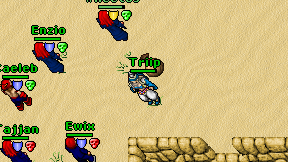 Triip on screen