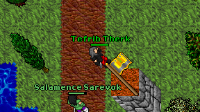 Tefrib Therk on screen