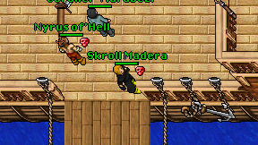 Skroll Madera on screen