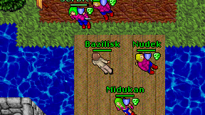 Bazilisk on screen