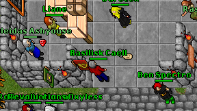 Basilisk Caell on screen