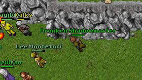 Drunken Shadowmaster on screen