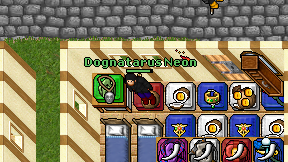 Dognatarus Neon on screen