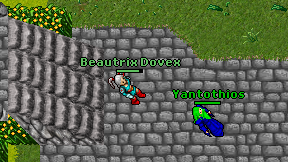 Beautrix Dovex on screen