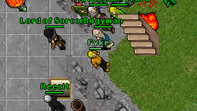 Fyke on screen