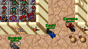 Xozif on screen