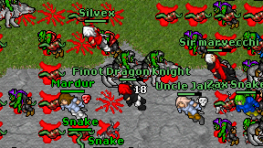 Finot Dragon Knight on screen