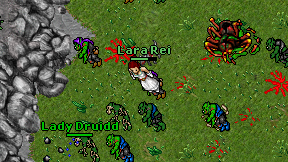 Lara Rei on screen