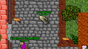 Jontaur on screen