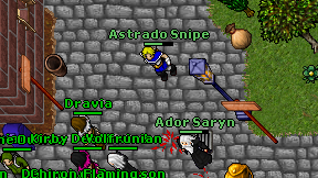 Astrado Snipe on screen