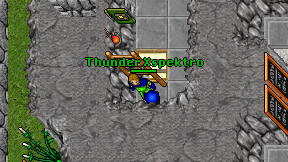 Thunder Xspektro on screen