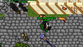 Asmaroth on screen