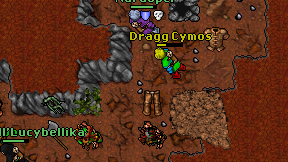 Dragg Cymos on screen