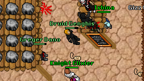 Druid Genghis on screen