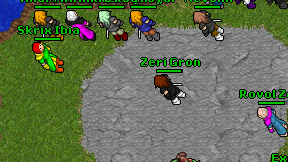 Zeri Gron on screen