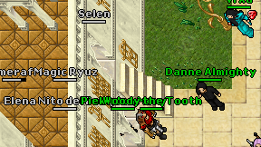 Magic Ryuz on screen