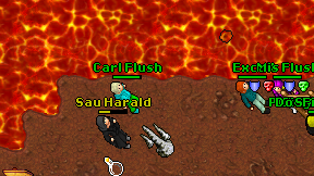 Carl Flush on screen