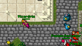 Vizardrix on screen