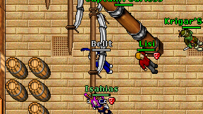 Bellt on screen