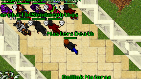 Masters Death on screen