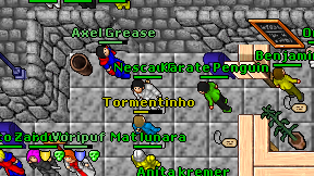 Karate Penguin on screen