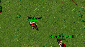 Drelter on screen