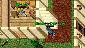 Shadow Dartyer on screen