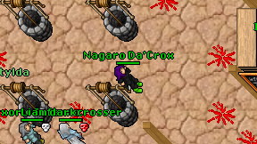 Nagaro Da'Crox on screen