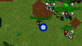 Shire Razex on screen