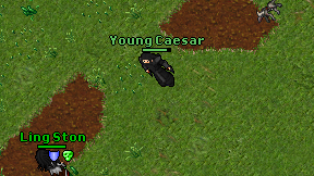 Young Caesar on screen