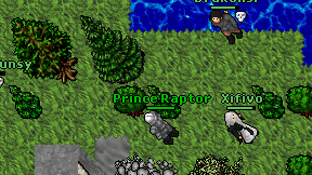 Prince Raptor on screen