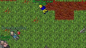 Knutorvar on screen